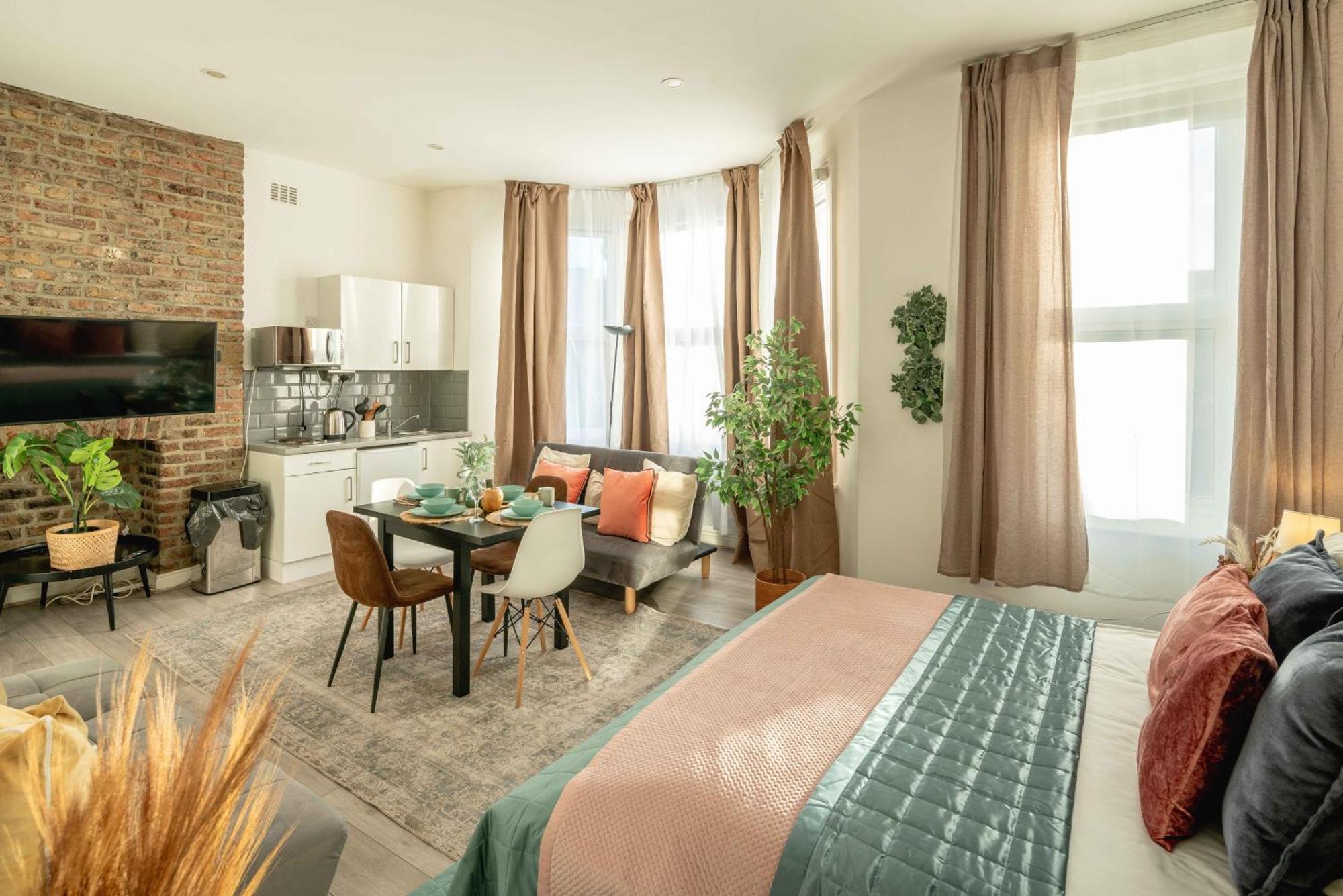 Apartamento Bright By Hampstead & Kilburn For 4 Londres